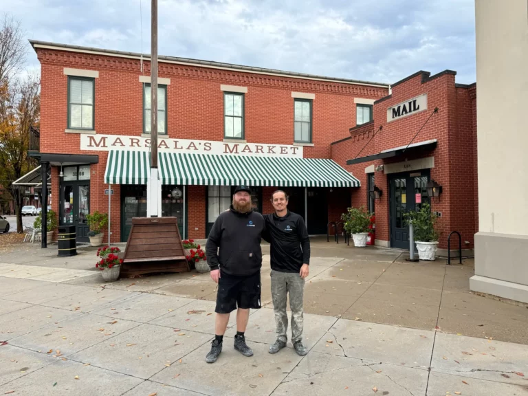 owners at marsalas market in New Town at St Charls