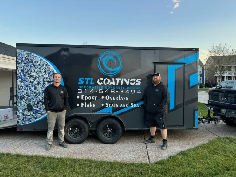owners and brothers by branded trailer in st charles mo